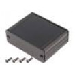 Krabička s panelem AKG X:69mm Y:50mm Z:24mm hliník černá