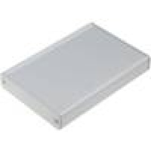 Krabička s panelem AKG X:71mm Y:100mm Z:16mm hliník šedá