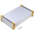 Krabička s panelem FR X:131mm Y:200mm Z:53,5mm hliník šedá IP54