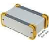 Krabička s panelem FR X:102,9mm Y:50mm Z:40mm hliník šedá IP54