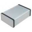 Krabička s panelem 1455 X:103mm Y:160mm Z:53mm hliník šedá