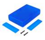Kryt univerzální 1593 X:75mm Y:110mm Z:25mm ABS modrá