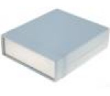 Krabička s panelem 1598 X:155mm Y:180mm Z:52mm polystyrén šedá