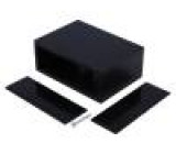 Krabička s panelem X:64,5mm Y:89,2mm Z:35,8mm ABS černá
