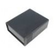 Krabička s panelem X:91mm Y:111mm Z:43mm ABS černá