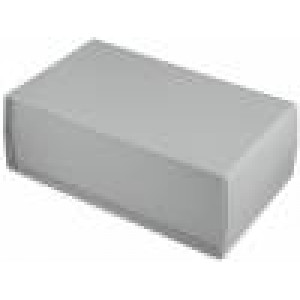 Krabička s panelem X:250,4mm Y:148mm Z:89mm polystyrén šedá