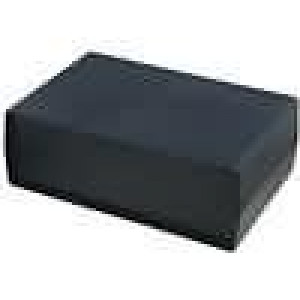 Krabička s panelem X:250,4mm Y:148mm Z:89mm polystyrén černá