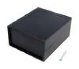 Krabička s panelem X:90mm Y:109,8mm Z:41mm polystyrén černá