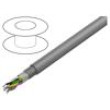 Vodič LiYCY-TP 3x2x24AWG PVC šedá 300V CPR: bez klasifikace