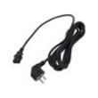 Kabel 3x1mm2 CEE 7/7 (E/F) úhlová vidlice,IEC C13 zásuvka