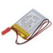 Akum: Li-Po 3,7V 800mAh vodiče,konektor JST SYP-02T-1