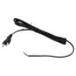 Kabel 2x0,75mm2 CEE 7/16 (C) vidlice,vodiče PVC 3m černá