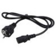 Kabel 3x0,75mm2 CEE 7/7 (E/F) vidlice,IEC C13 zásuvka PVC