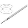 Vodič: koaxiální RG188A/U lanko CCS PTFE bílá 2,7mm