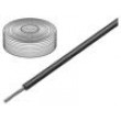 Kabel SiF licna Cu 25mm2 silikon černá -60-180°C 500V 10m