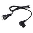 Kabel 3x0,75mm2 CEE 7/7 (E/F) vidlice,IEC C13 zásuvka 90°