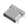 Konektor: USB C zásuvka SMT PIN: 24 vodorovné top board mount