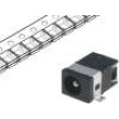 Zásuvka napájecí DC vidlice 3,5/1,3mm MINI SMT 1A 12VDC