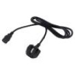 Kabel 3x1mm2 BS 1363 (G) vidlice,IEC C13 zásuvka PVC 1,2m