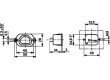 Konektor IEC 60320,napájecí AC C13 (F) zásuvka 10A