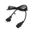 Kabel 3x0,75mm2 IEC C13 zásuvka,vidlice SEV-1011 (J) PVC