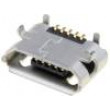 Zásuvka USB B micro na PCB SMT PIN:5 vodorovné V: USB 2.0