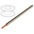 Vodič X05V-K lanko Cu 0,5mm2 PVC hnědo-bílá 300V,500V 250m