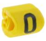 Kabelové značky pro kabely a vodiče Symbol štítku:0 1-3mm