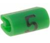 Kabelové značky pro kabely a vodiče Symbol štítku:5 1,5-2mm