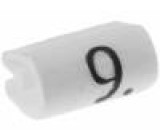 Kabelové značky pro kabely a vodiče Symbol štítku:9 1,5-2mm