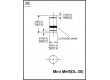 BZV55C8V2 Dioda: Zenerova 0,5W 8,2V SMD role,páska MiniMELF jedna dioda