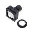 Přepínač: tlačítkový IP66 QUARTRON-JUWEL® černá 24x24mm