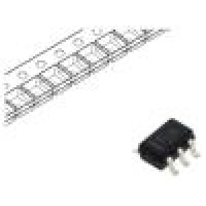 SN74AVC1T45DCKR IC: číslicový bus transceiver