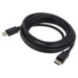 Kabel DisplayPort 2.1,HDCP 2.2 PVC Dél: 5m černá Žíla: CCS