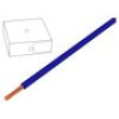 Vodič H05V-K lanko Cu 1mm2 PVC ultramarínová modrá 300V,500V