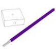 Vodič H05V-K lanko Cu 1mm2 PVC fialová 300V,500V 250m cívka