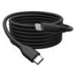 Kabel USB 2.0 vidlice Apple Lightning,USB C vidlice 2m černá