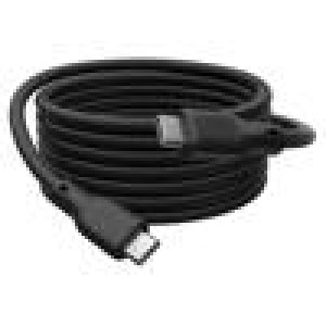 Kabel USB 4.0 USB C vidlice,z obou stran niklovaný 0,5m 240W
