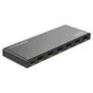 Switch HDMI 2.1 černá Vst: HDMI zásuvka x5,USB C zásuvka