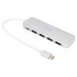 Hub USB USB A zásuvka x4,USB C 3.1,USB C vidlice USB 3.0