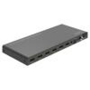 Switch HDCP 1.4,HDMI 1.4 Podpora: 4K,HDCP,UHD 2160p černá