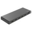 Rozbočovač HDCP 2.3,HDMI 2.1 černá kov