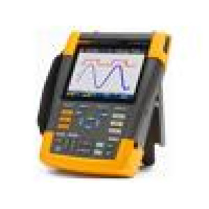 Scopemetr 200MHz 8bit barevný,LCD Ch: 2 2,5Gsps 10kpts/ch