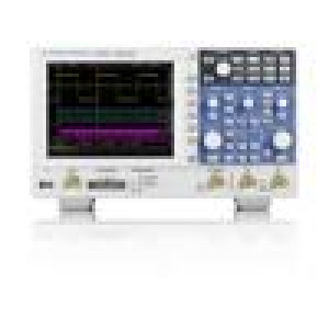 Osciloskop: číslicový Ch: 2 50MHz 1Gsps 1Mpts barevný,LCD 6,5