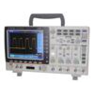 Osciloskop: číslicový DSO Ch: 4 200MHz 2Mpts LCD 8