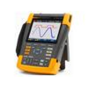 Scopemetr 60MHz 8bit barevný,LCD Ch: 2 625Msps 10kpts/ch IP51