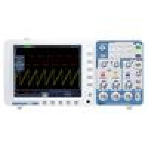 Osciloskop: číslicový Ch: 2 100MHz 1Gsps 10Mpts LCD TFT 8