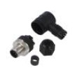 Konektor: M12 zástrčka vidlice úhlový PIN: 3 0,75mm2 125V 4A