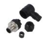 Konektor: M12 zástrčka vidlice úhlový PIN: 3 0,75mm2 125V 4A