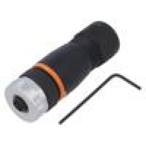 Konektor: M12 zástrčka PIN: 3 zásuvka kód S-Power na kabel